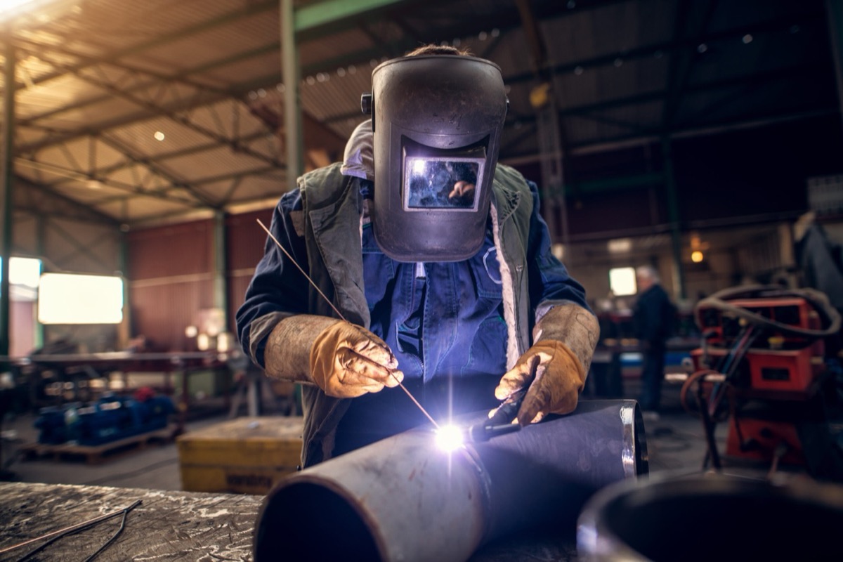 Welder training at BSM in Hürth